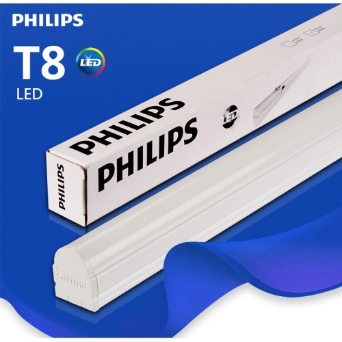 bộ máng đèn LED T8 Philips liền thân lắp trực tiếp