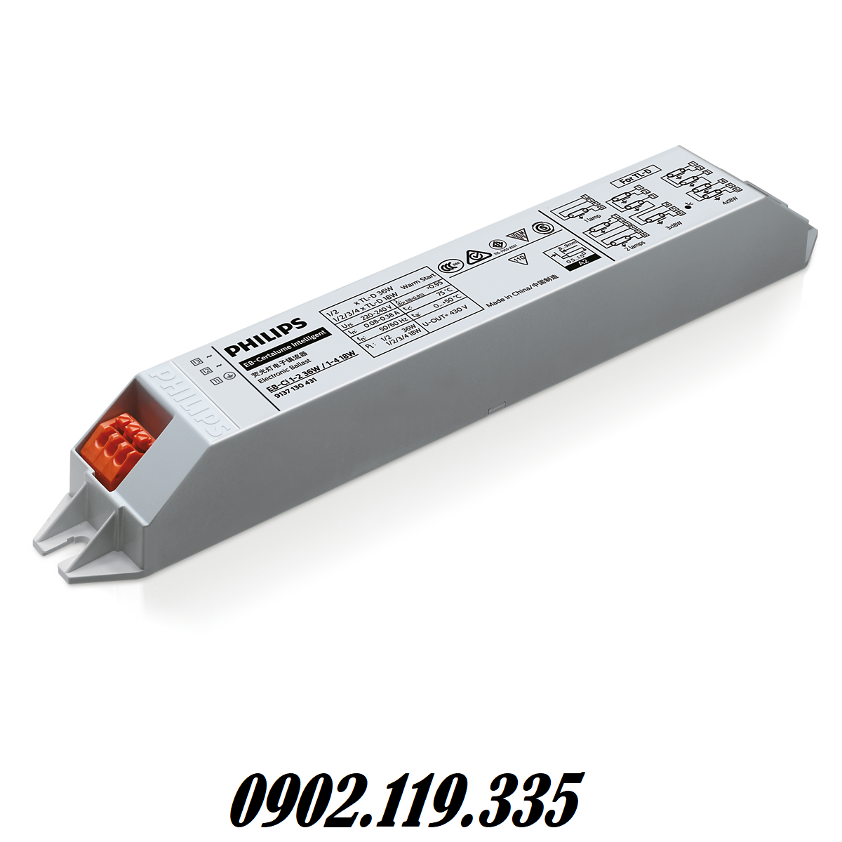 chấn lưu điện tử philips chất lượng cao, an toàn khi sử dụng