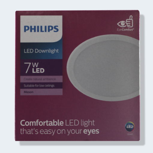 Đèn LED âm trần Philips Meson 59445 7W 3000K khoét lỗ 90mm