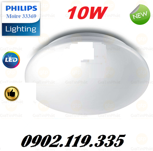 Đèn Ốp Trần Philips 33369 Moire LED CELLING10W