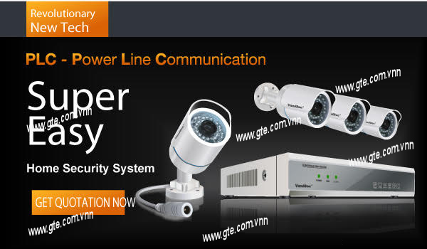 Công nghệ power line communication ứng dụng trong hệ thống camera giám sát