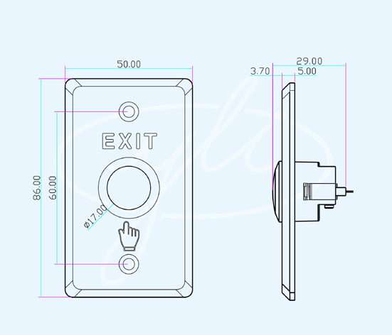 PBK-810B dimention 