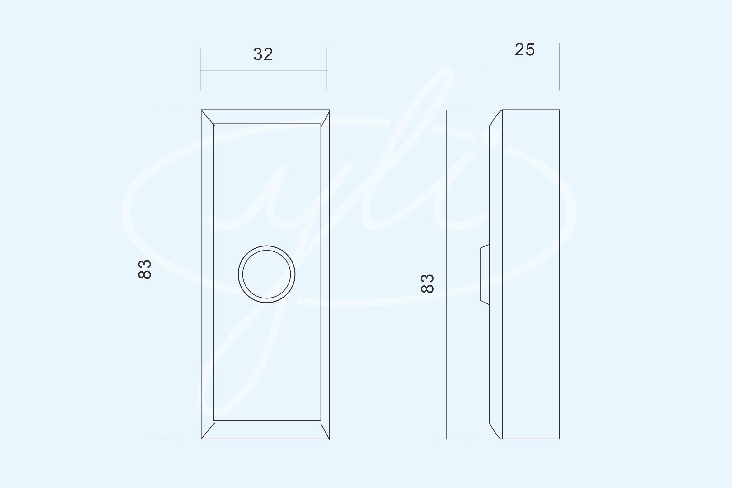 Nút bấm mở cửa PBK-815