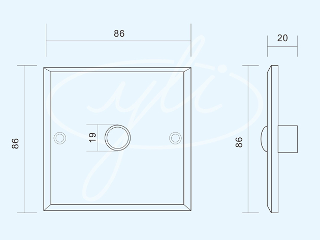 NÚT BẤM MỞ CỬA PBK-811B