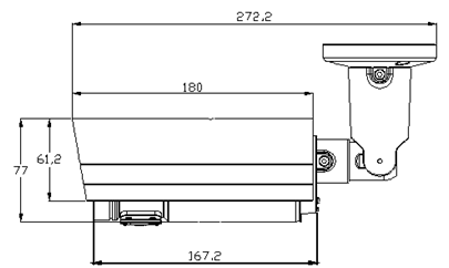  camera IP thân trụ hồng ngoại YUC-H7988M