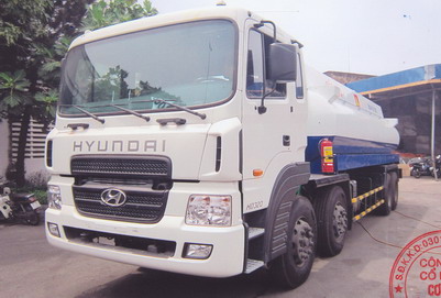 Xe Bồn Xăng Dầu Hyundai 18 khối,21 khối 25 khối,Xitec Hyundai 4 chân 5 chân - 1