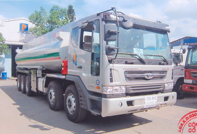 Xe Bồn Xăng Dầu Deawoo 16 khối,17,21,22,25 khối,Xe bồn Deawoo 3 chân 4,5 chân - 1