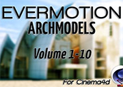 Evermotion Archmodels Vol 1-10 converted for Cinema4D (Link Mediafire, Fshare)
