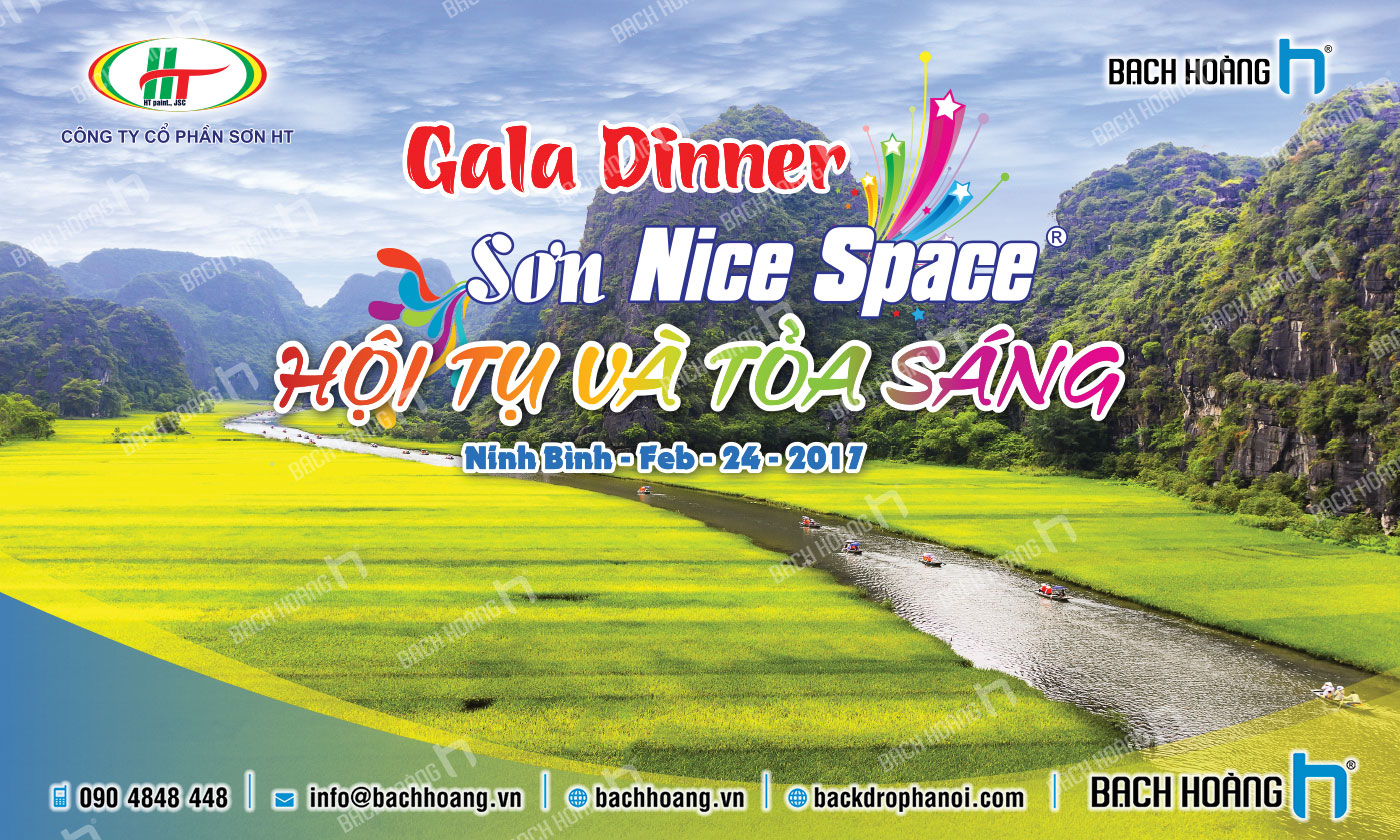 Thiết Kế, In Ấn Và Thi Công Backdrop - Phông gala dinner - Team Building đẹp