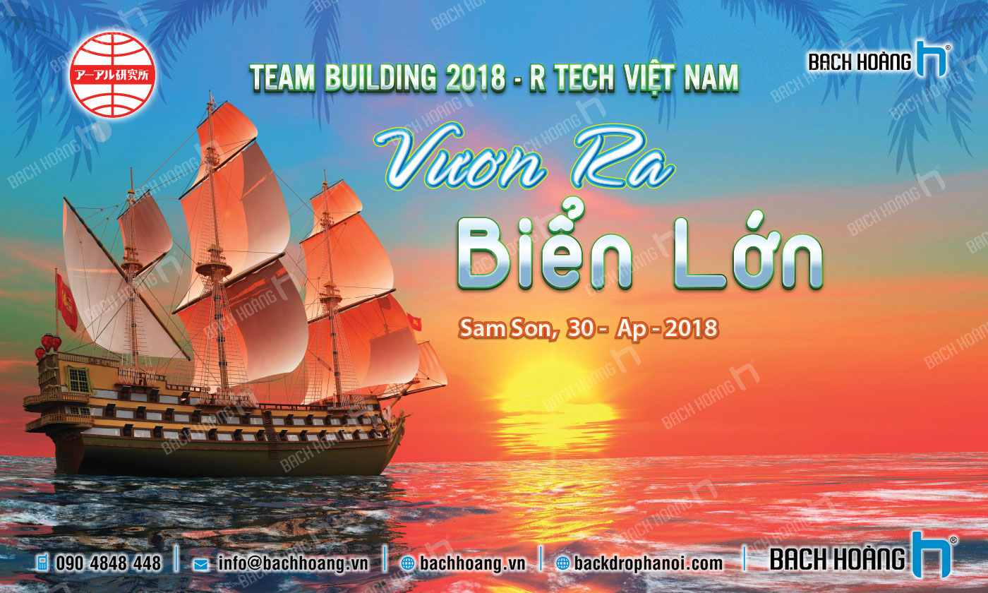 Thiết Kế, In Ấn Và Thi Công Backdrop - Phông gala dinner - Team Building đẹp