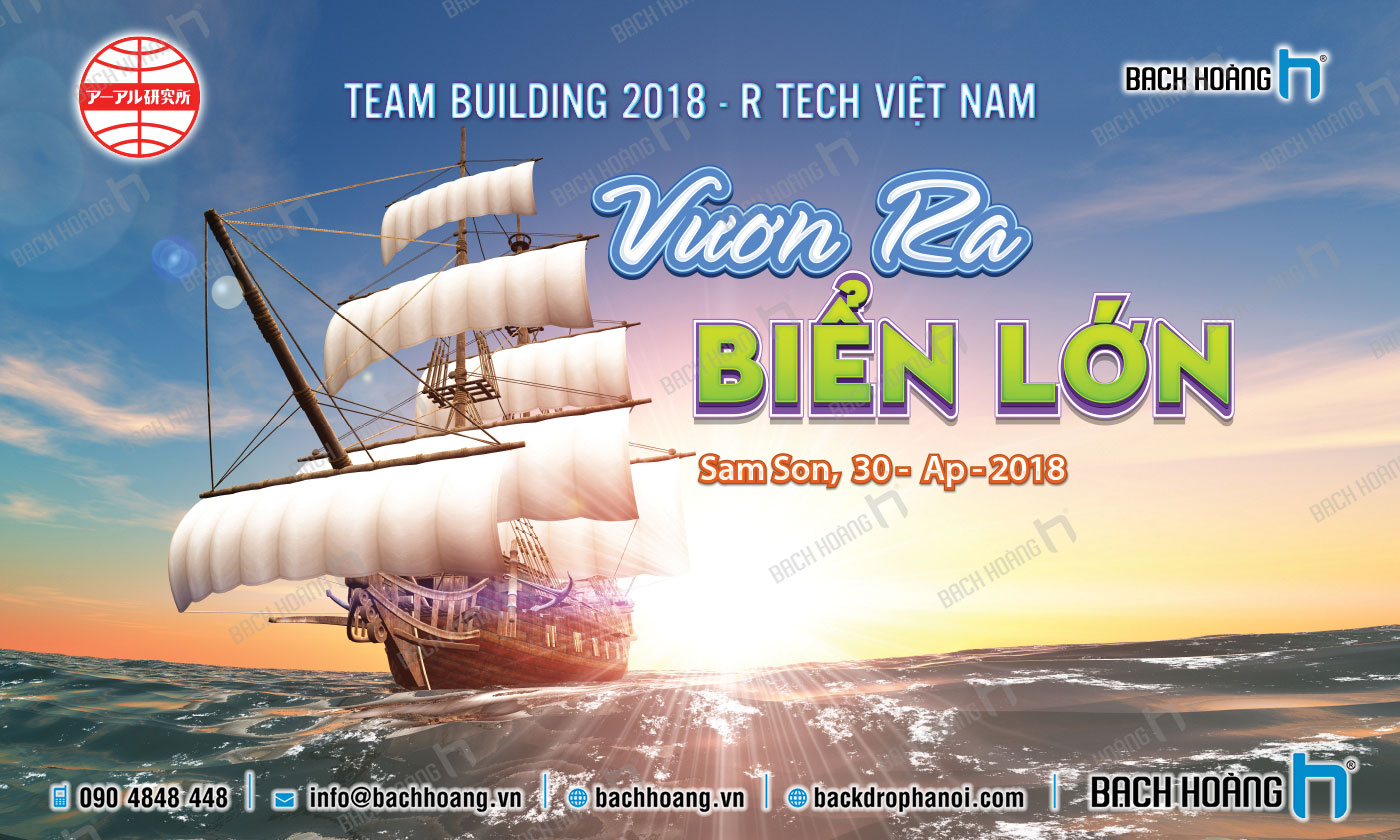 Thiết Kế, In Ấn Và Thi Công Backdrop - Phông gala dinner - Team Building đẹp