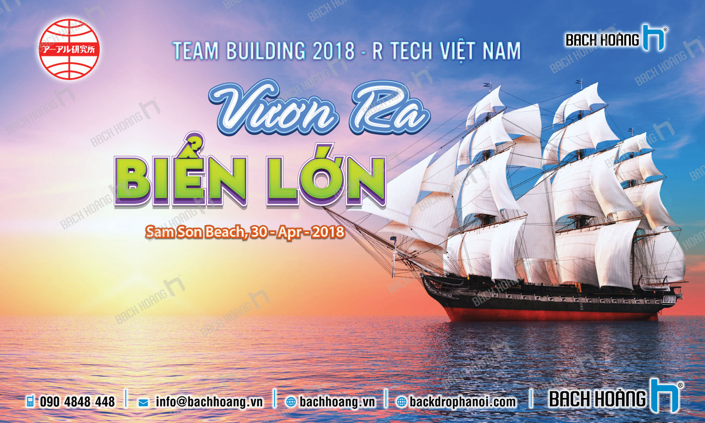 Thiết Kế, In Ấn Và Thi Công Backdrop - Phông gala dinner - Team Building đẹp