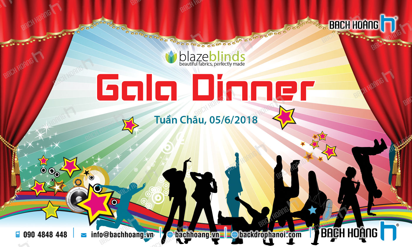 Thiết Kế, In Ấn Và Thi Công Backdrop - Phông gala dinner - Team Building đẹp