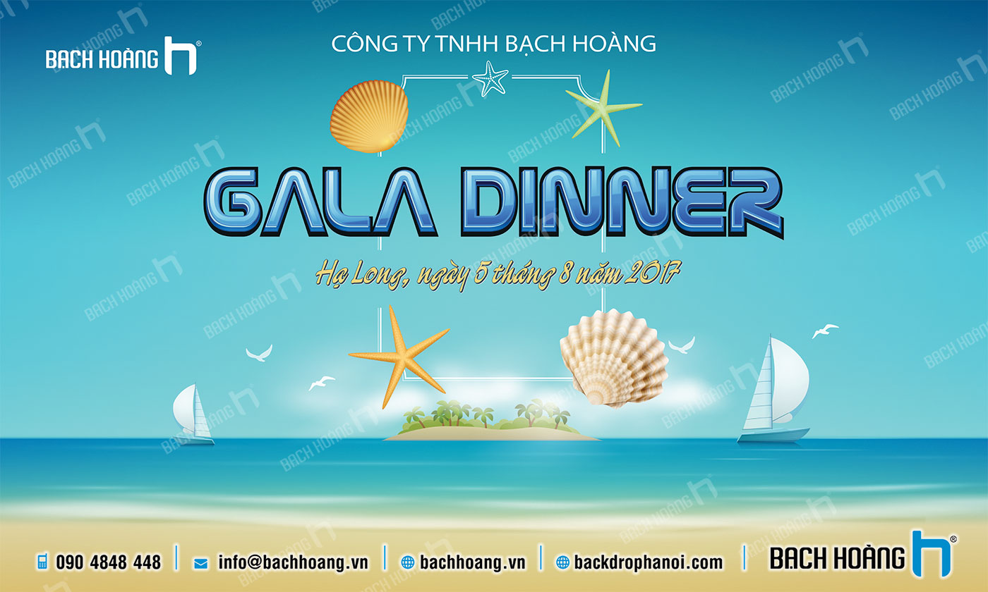 Thiết Kế, In Ấn Và Thi Công Backdrop - Phông gala dinner - Team Building đẹp