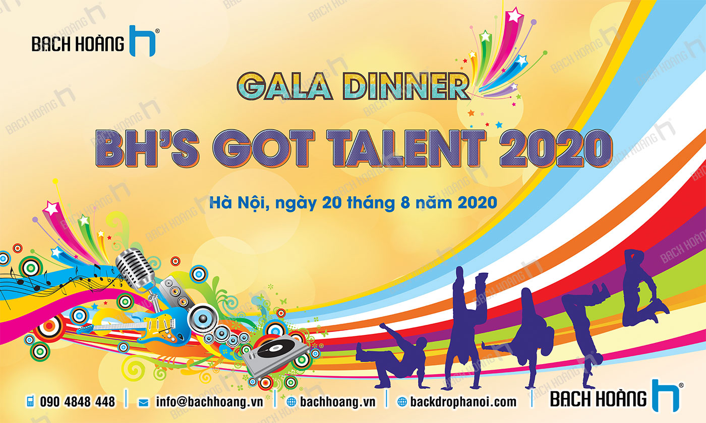 Thiết Kế, In Ấn Và Thi Công Backdrop - Phông gala dinner - Team Building đẹp