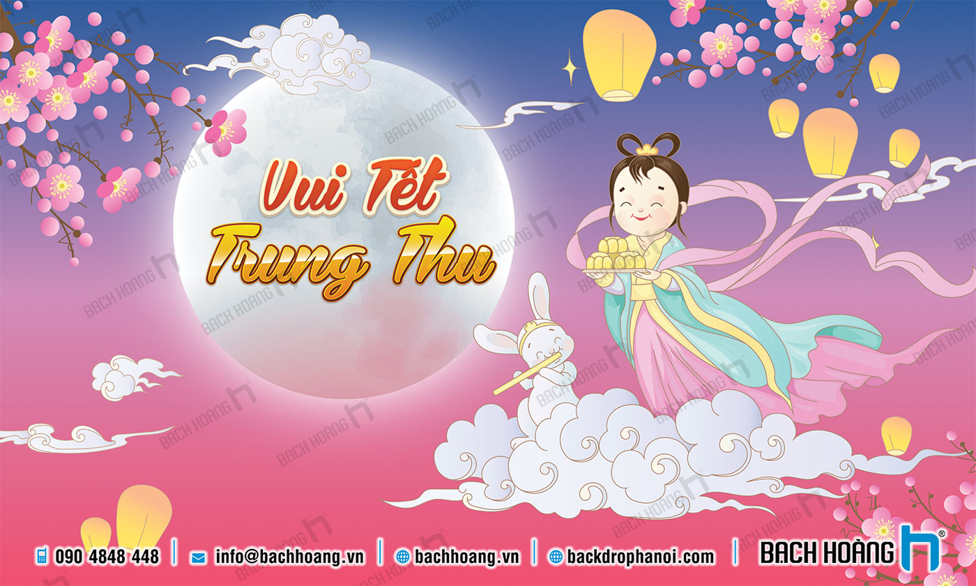 Phông Tết Trung Thu Đẹp