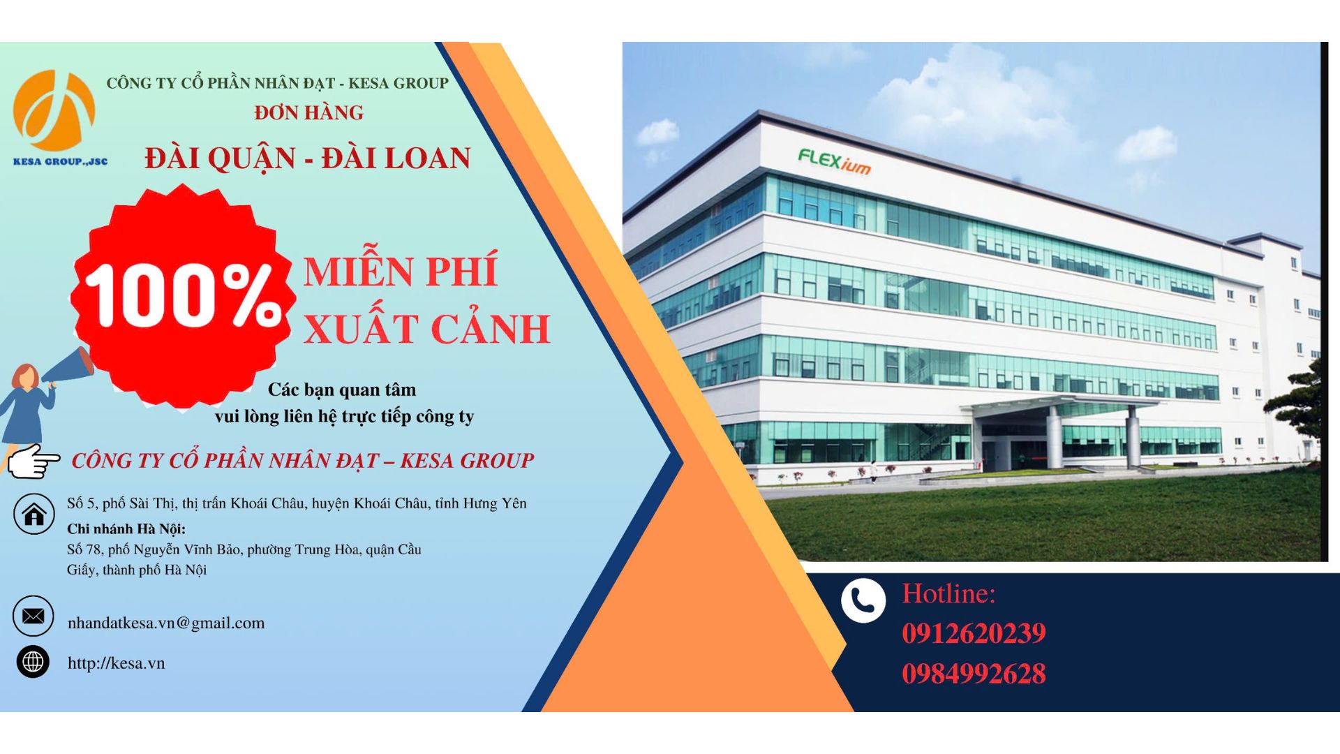 ĐƠN HÀNG ĐÀI QUẬN - MIỄN PHÍ - TUYỂN TRỰC TIẾP