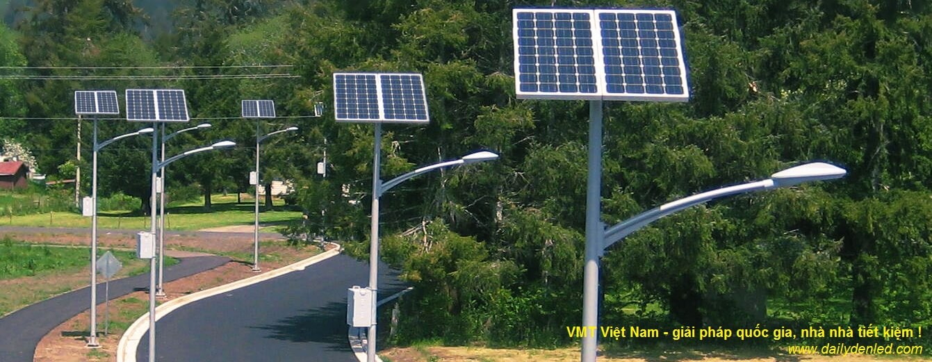 đèn đường led năng lượng mặt trời