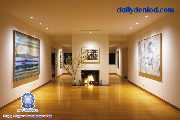 đèn led âm trần rọi