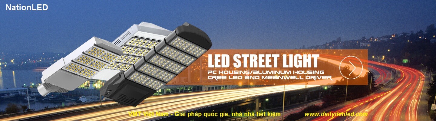 đèn led đường phố nationled chip highpower