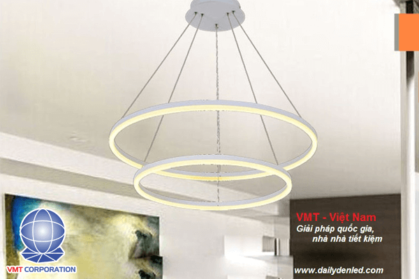 đèn thả trần bàn ăn tròn
