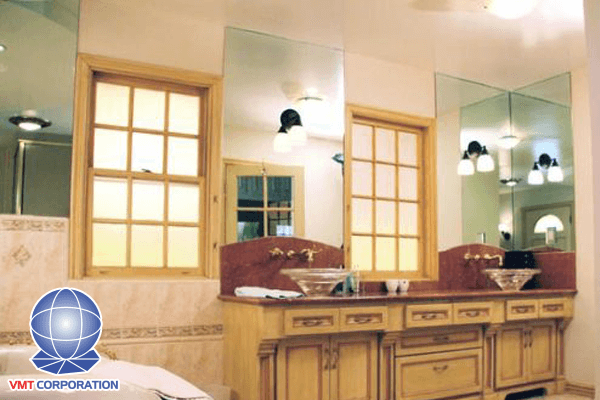 gương đèn led phòng tắm