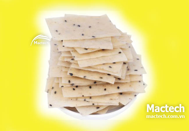 Sấy bánh tráng, bánh phồng bằng máy sấy nhiệt độ cao