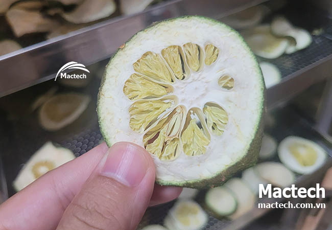 Bưởi non sấy khô làm trà