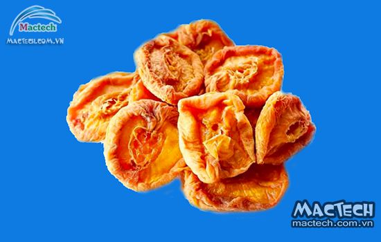 Máy sấy quả đào Macctech, sấy khô dẻo tiết kiệm điện năng