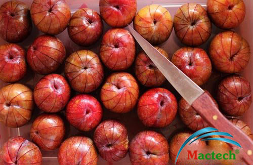 Làm mận sấy dẻo