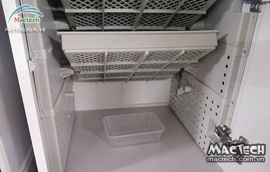 Cách cho khay trứng đảo ra bên ngoài trên máy ấp mini Mactech