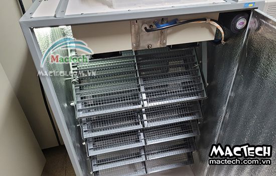 Đèn báo trên hộp điều khiển máy ấp Mactech