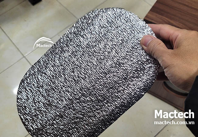 Tấm xốp bạc che mặt kính cho máy mini