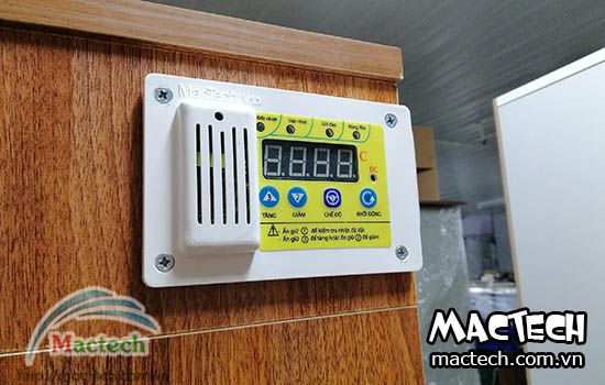 Máy ấp trứng 400 trứng cút Mactech