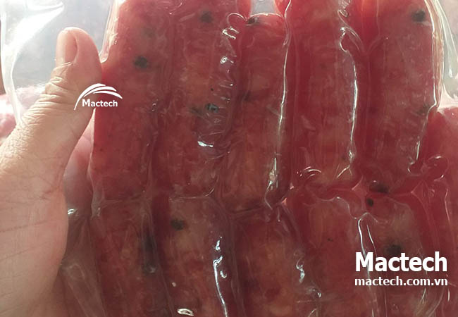 Máy sấy lạp xưởng Mactech, sấy khô nhanh khô đều màu đẹp