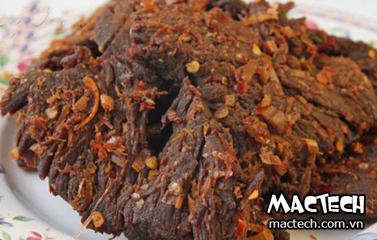 Máy sấy thịt khô Mactech, sấy khô đa năng nhiều loại thịt khác nhau