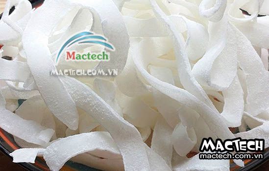 Mứt dừa sấy bị khô, nguyên nhân và hướng khắc phục