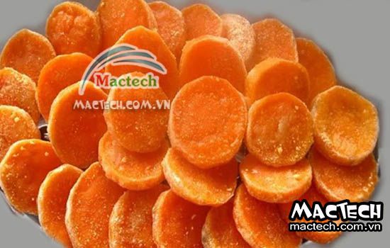 Máy sấy mứt khoai lang Mactech, sấy đối lưu chất lượng cao