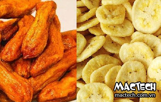 nhiệt độ chuối sấy