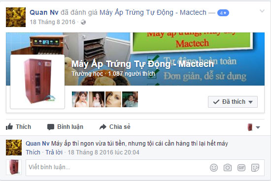 Máy ấp trứng tỷ lệ nở cao