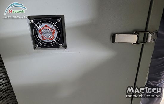 Quạt xả ẩm trên máy sấy mini Mactech