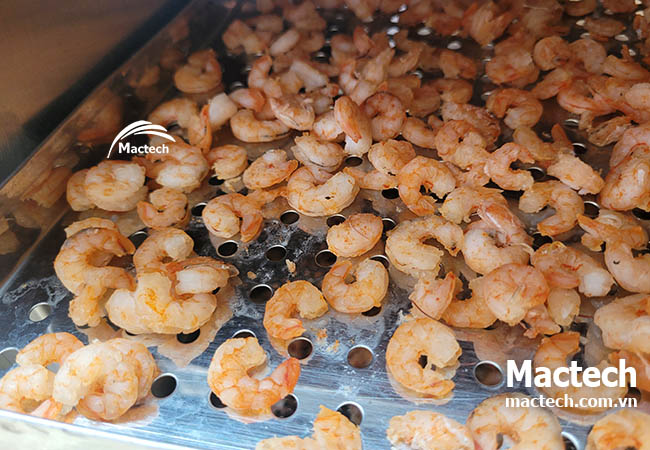 So sánh máy sấy tôm thăng hoa và máy sấy nhiệt trong chế biến tôm