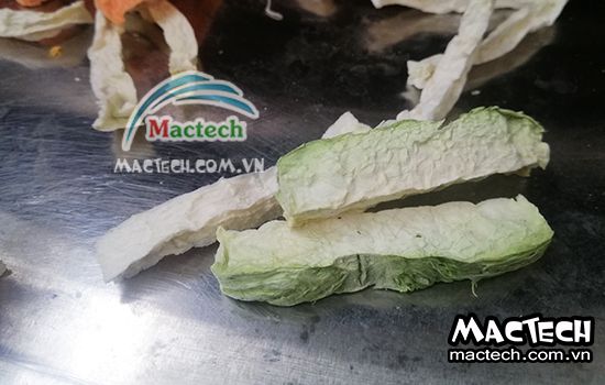 Thời gian sấy su hào bằng máy sấy bao lâu thì khô