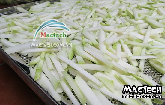 Su hào sấy bị mất màu đổi màu do đâu và hướng khắc phục
