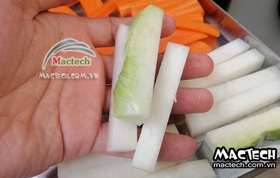 Máy sấy thăng hoa su hào Mactech, sấy khô nghiền bột cao cấp