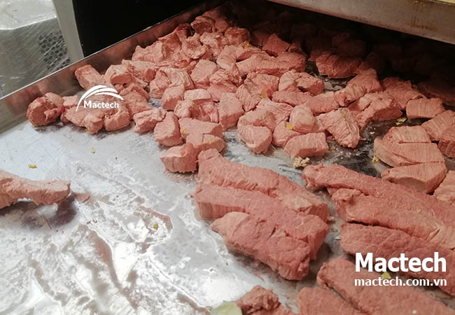 Sấy 1kg thịt bò thăng hoa hết bao nhiêu chi phí