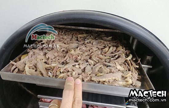 Máy sấy thăng hoa thịt vịt Mactech