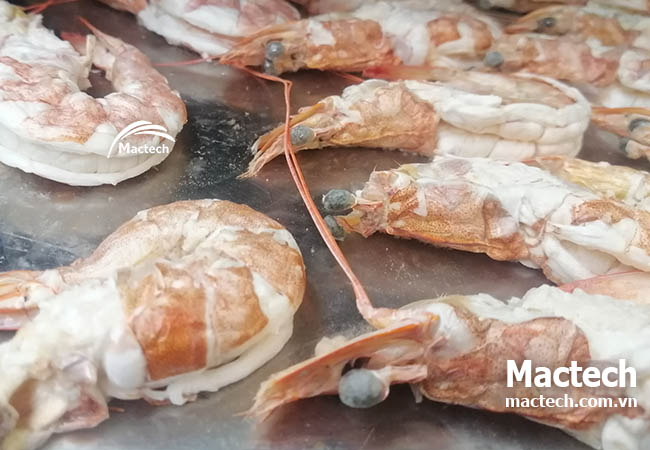 Tôm sấy thăng hoa