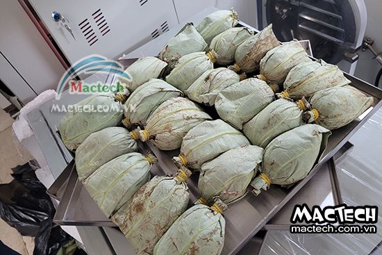 Máy sấy thăng hoa trà sen Mactech, sấy khô nghiền bột cao cấp