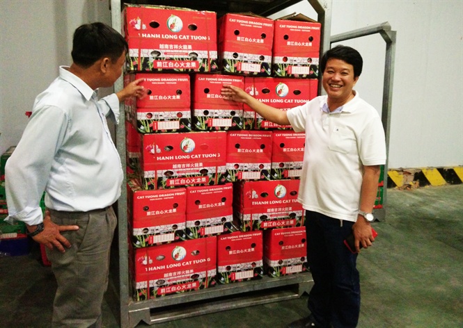 Thanh long xuất khẩu